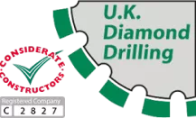 UK Diamond Drilling Logo